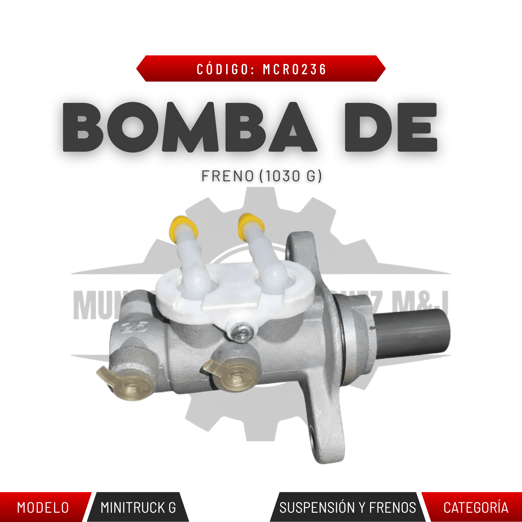 BOMBA DE FRENO 1030 G