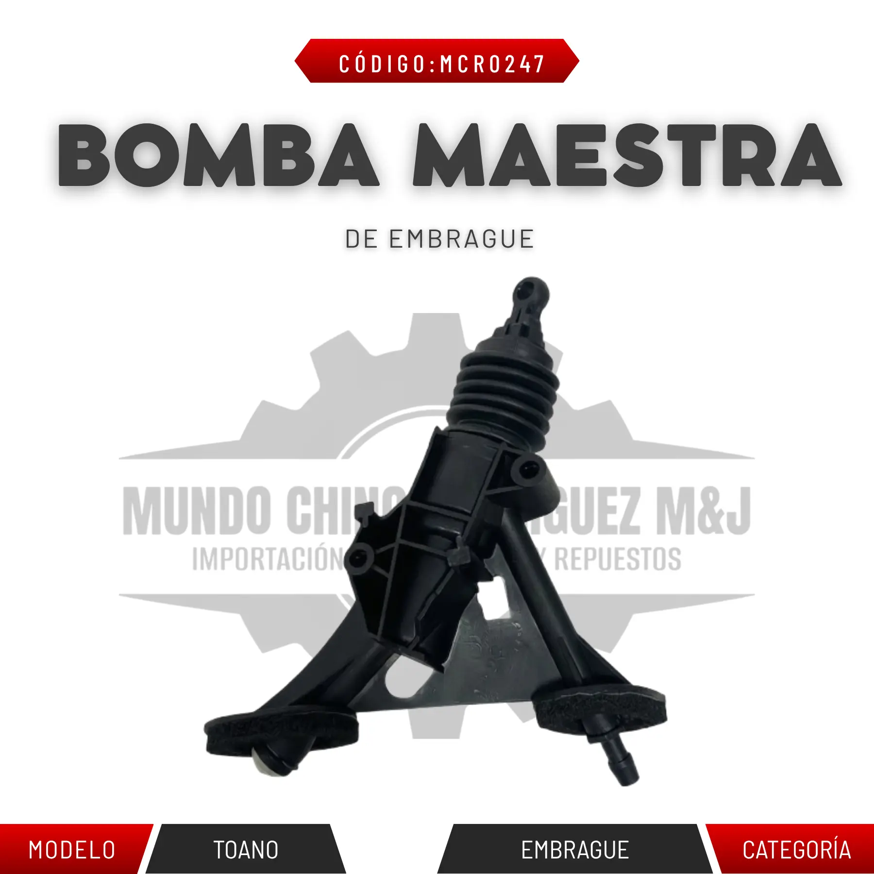 BOMBA MAESTRA DE EMBRAGUE