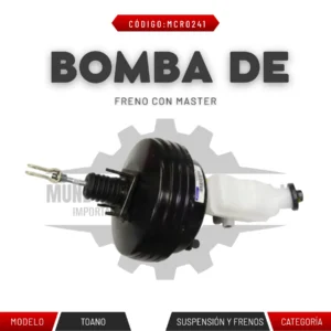 BOMBA DE FRENO CON MASTER