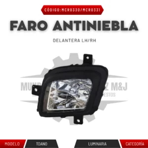FARO ANTINIEBLA DELANTERO LH/RH