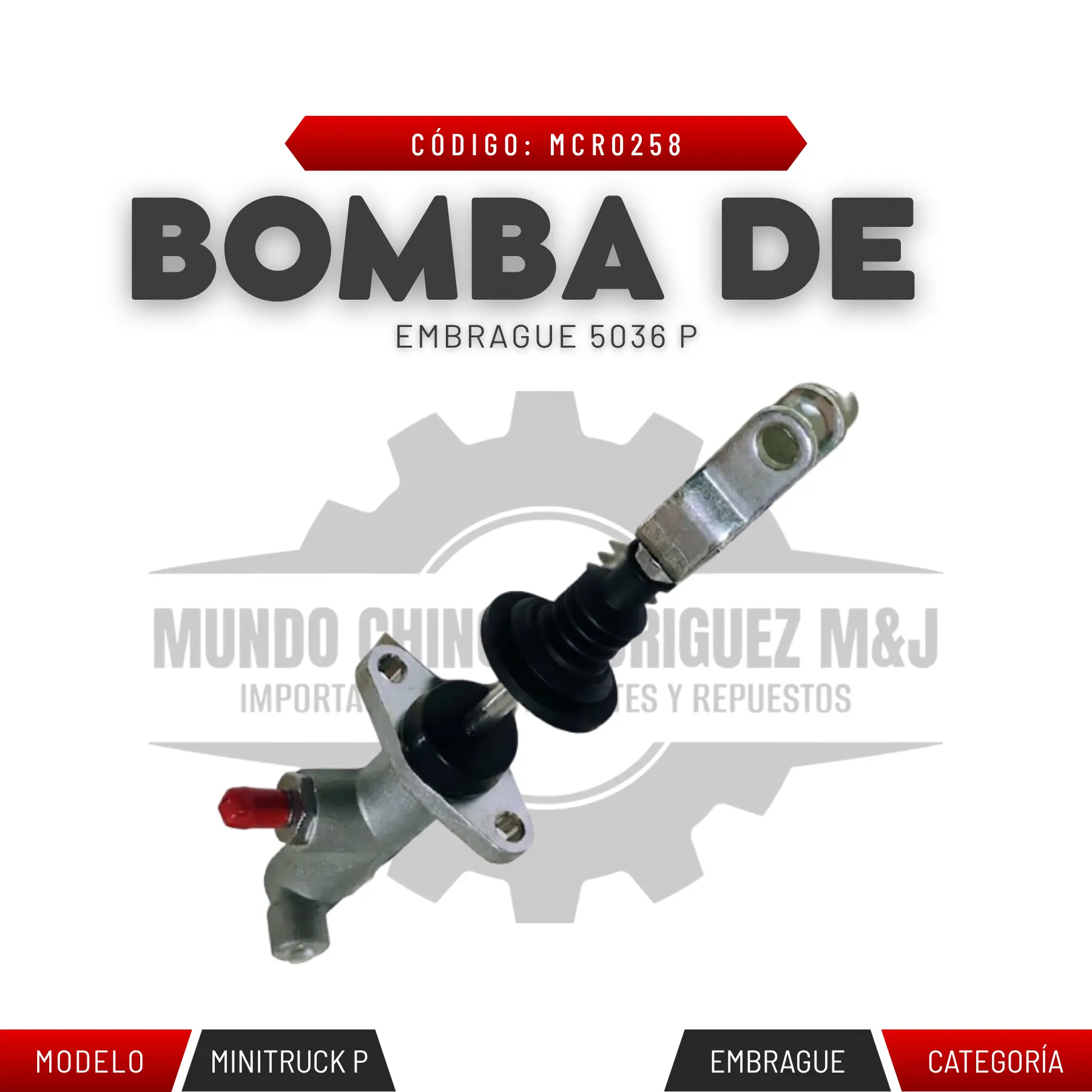 BOMBA DE EMBRAGUE 5036 P
