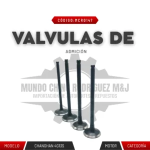 VÁLVULAS DE ESCAPE 4G13S