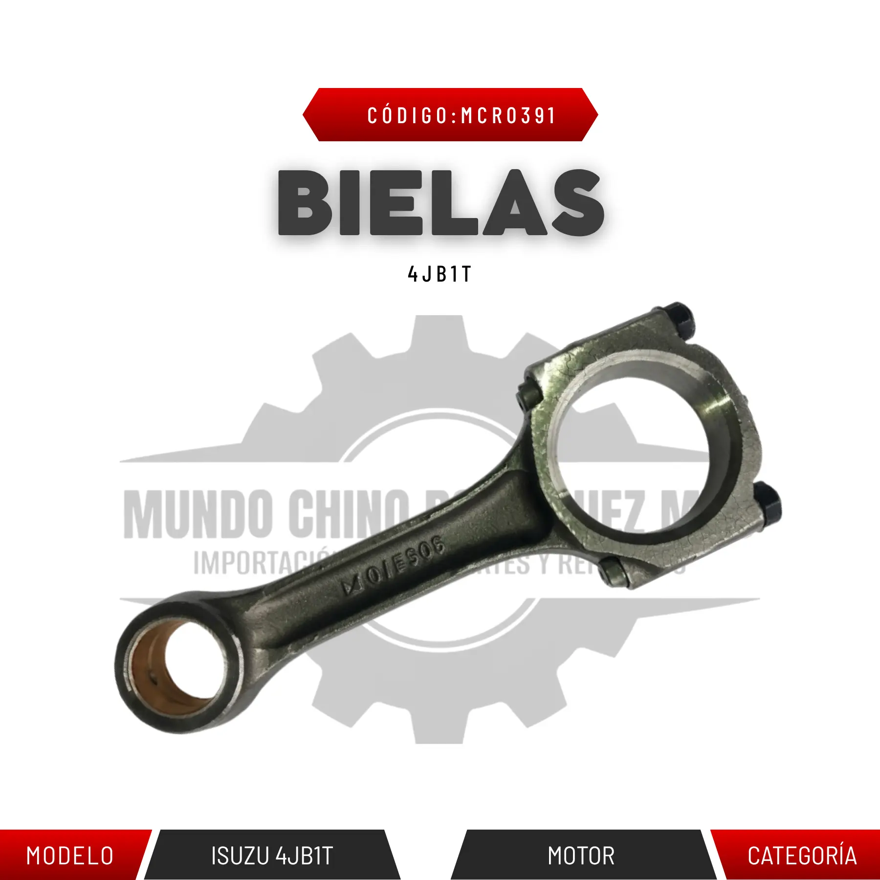 BIELAS ISUZU 4JB1T