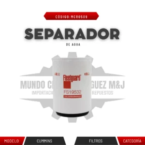SEPARADOR DE AGUA