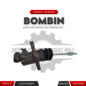 BOMBIN AUXILIAR (SERVO DE EMBRAGUE) FOTON AUMARK