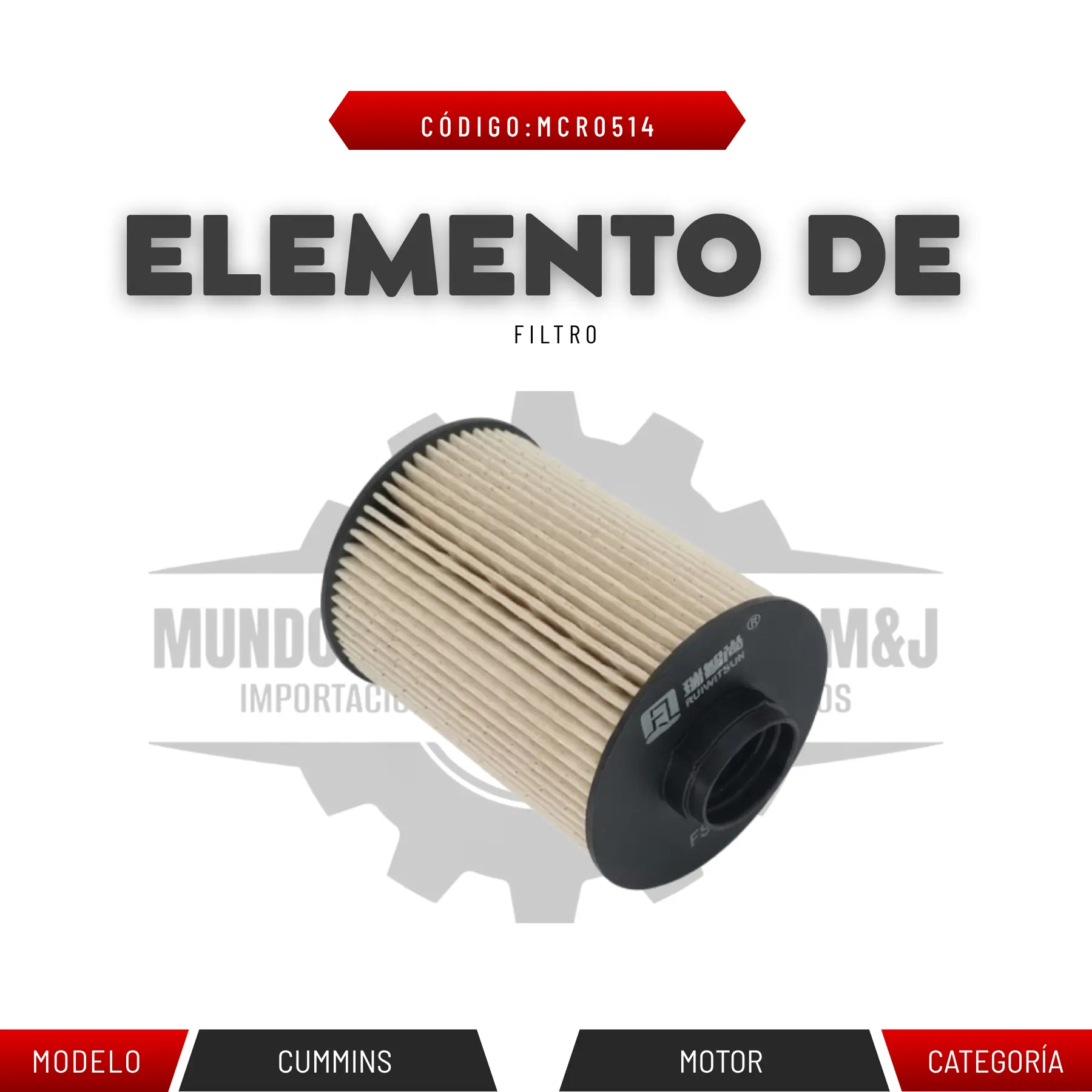ELEMENTO DE FILTRO