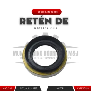 RETEN DE ACEITE DE VALVULA ISUZU 4BJ1/4BJ1T