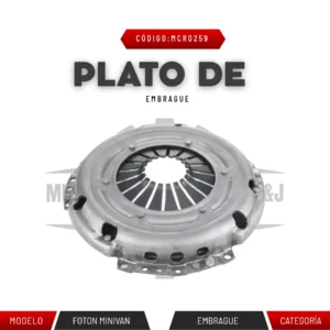 PLATO DE EMBRAGUE MINIVAN PX31 DUAL