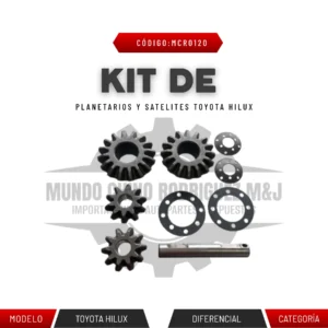 KIT DE PLANETARIOS Y SATELITES TOYOTA HILUX