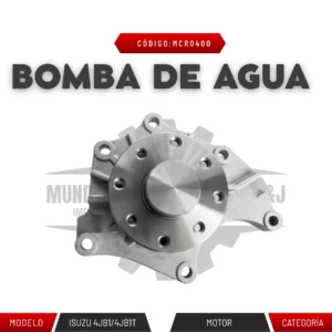 BOMBA DE AGUA ISUZU 4BJ1/4BJ1T