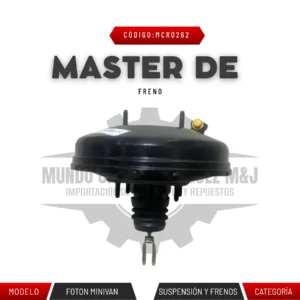 MASTER DE FRENO FOTON MINIVAN