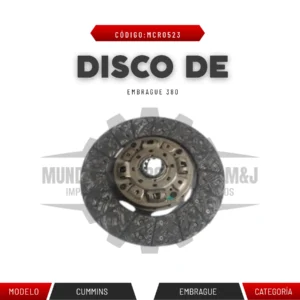 DISCO DE EMBRAGUE 380