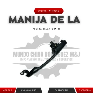 MANIJA DE LA PUERTA DELANTERA RH