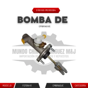 BOMBA DE EMBRAGUE FOTON K1