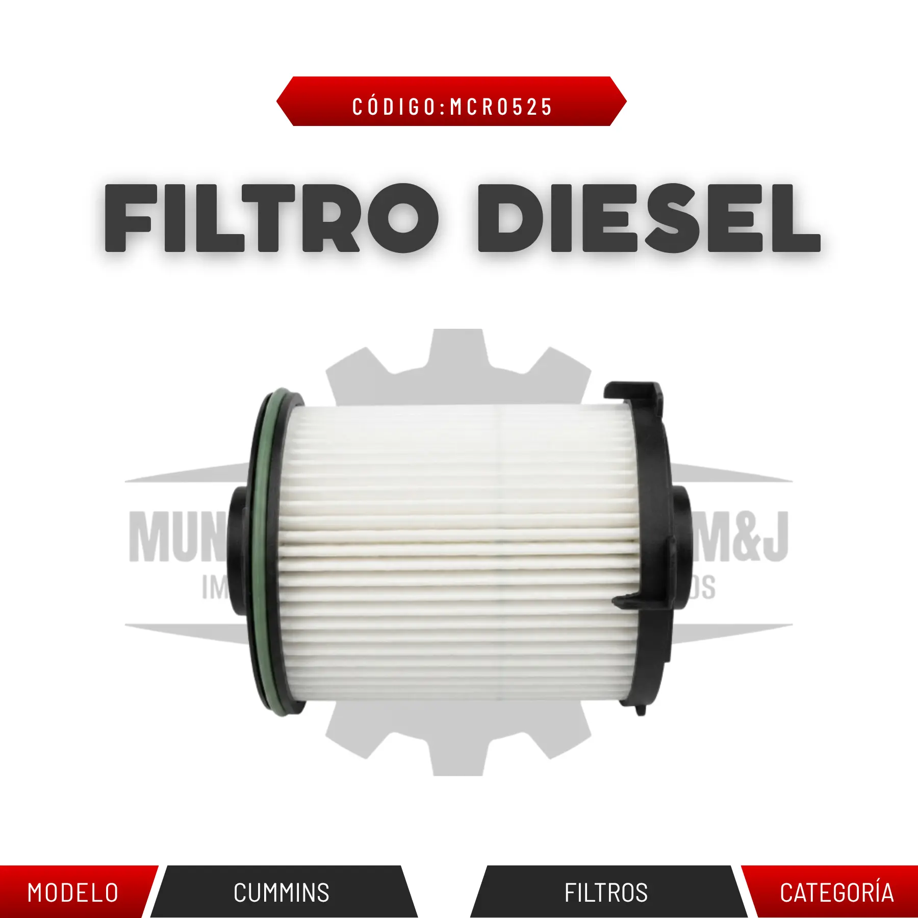 FILTRO  DIESEL