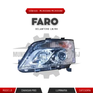 FARO DELANTERO LH/RH CHANGAN M80