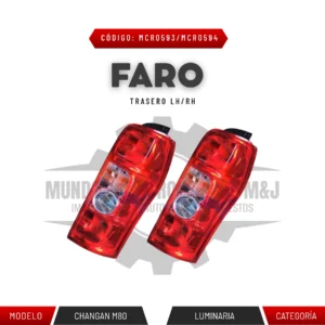 FARO TRASERO LH/RH CHANGAN M80