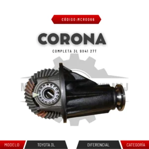 CORONA COMPLETA 3L 9X41 27T