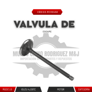 VÁLVULA DE ESCAPE