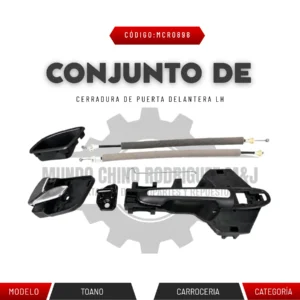 CONJUNTO DE PESTILLO DE PUERTA DELANTERA LH TOANO