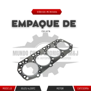 EMPAQUE DE CULATA