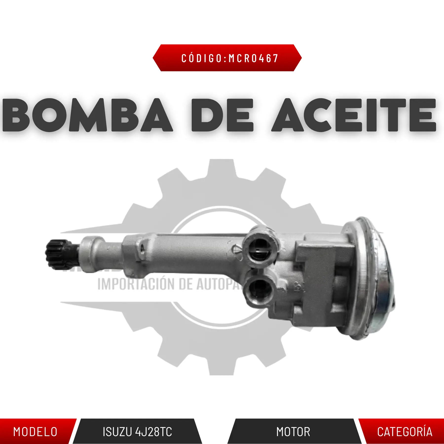 BOMBA DE ACEITE