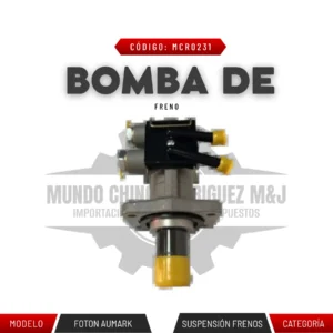 BOMBA DE FRENO FOTON AUMARK