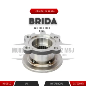 BRIDA JAC 1063 / 1083 8x43