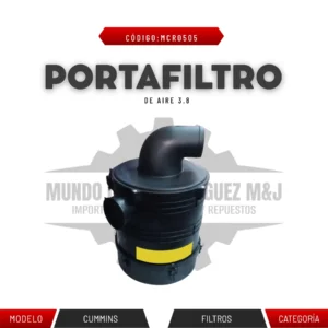 PORTAFILTRO  DE AIRE 3.8
