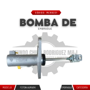 BOMBA DE EMBRAGUE FOTON AUMARK