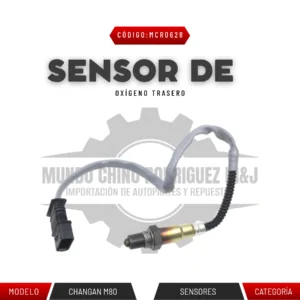 SENSOR DE OXÍGENO TRASERO M80