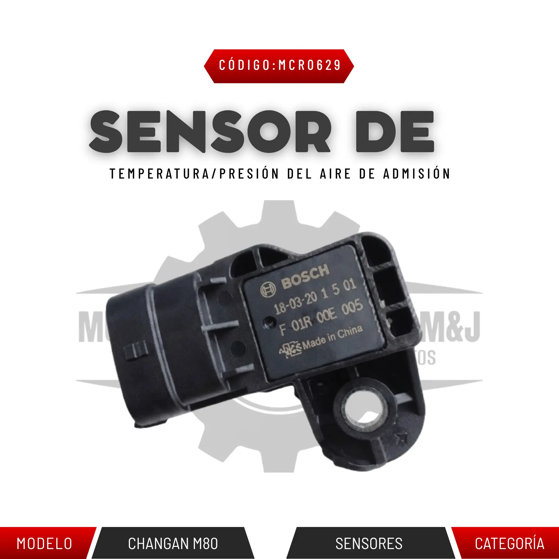 SENSOR DE TEMPERATURA Y PRESIÓN DEL AIRE