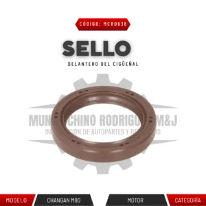 SELLO DELANTERO DEL CIGÜEÑAL M80