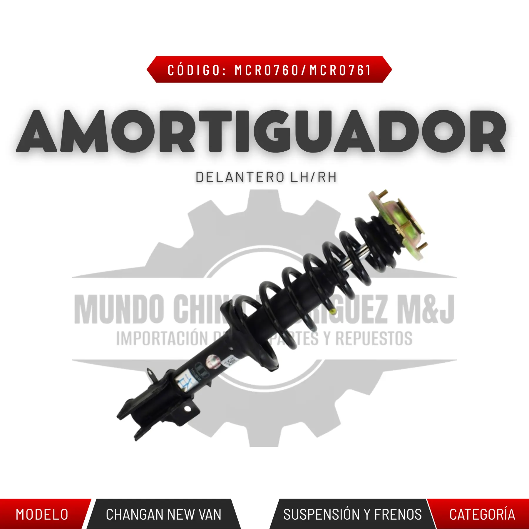 AMORTIGUADOR DELANTERO NEW VAN STAR 3