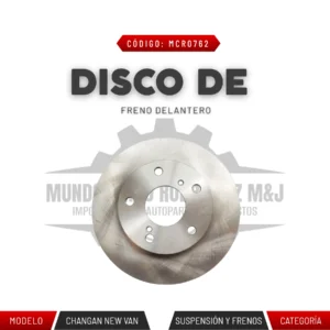 DISCO DE FRENO DELANTERO NEW VAN STAR 3