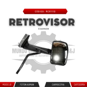 RETROVISOR CUADRADO