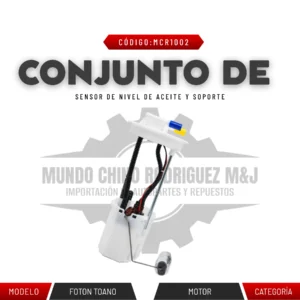 CONJUNTO DE SENSOR DE NIVEL DE ACEITE Y SOPORTE