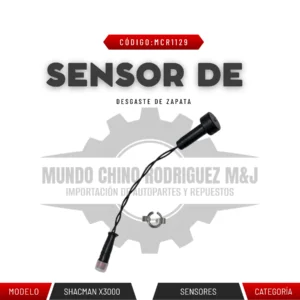 SENSOR DE DESGASTE DE ZAPATA