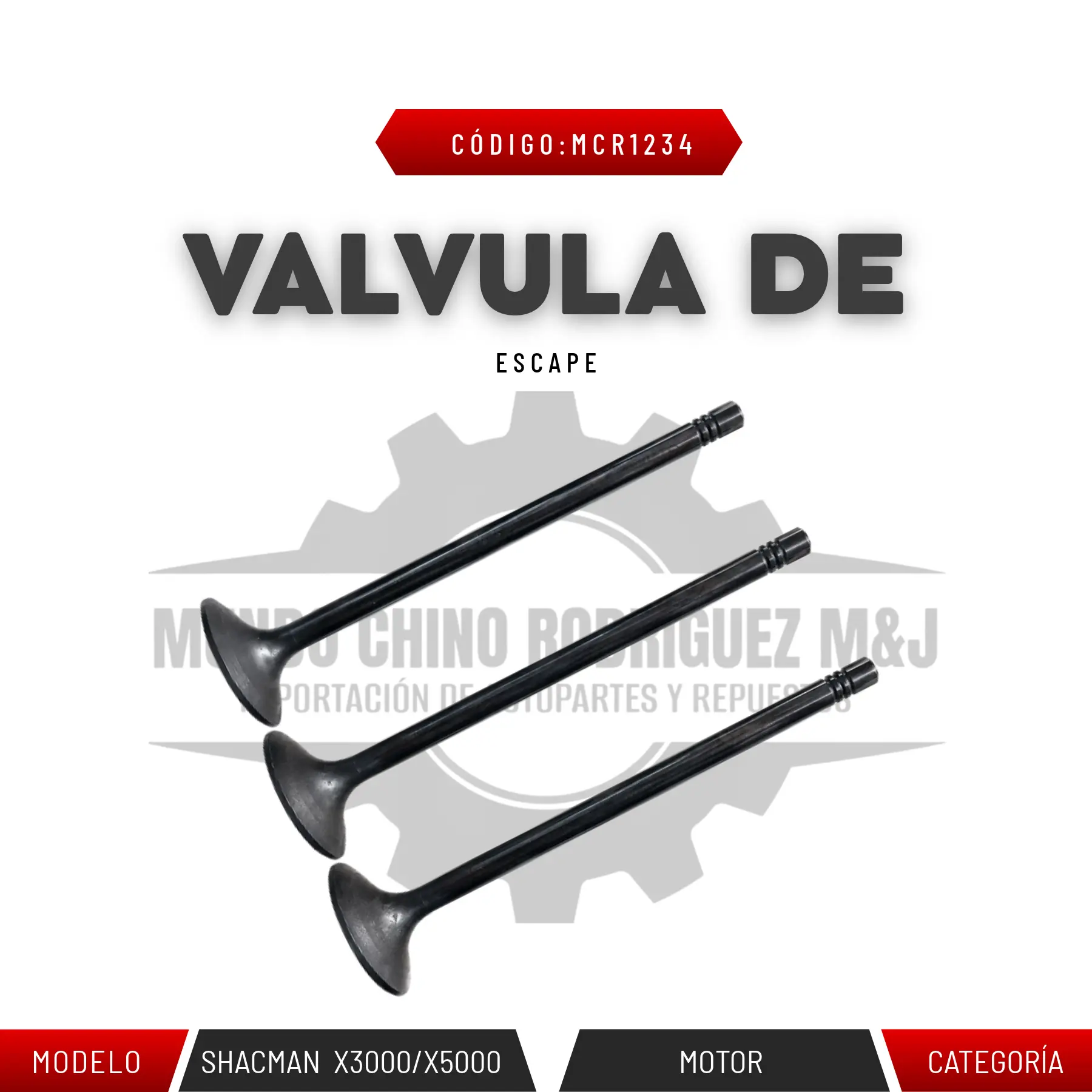 VÁLVULA DE ESCAPE
