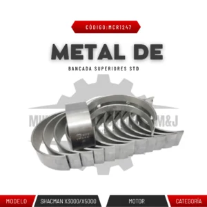 METAL DE BANCADA SUPERIORES STD