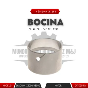 BOCINA PRINCIPAL EJE DE LEVAS