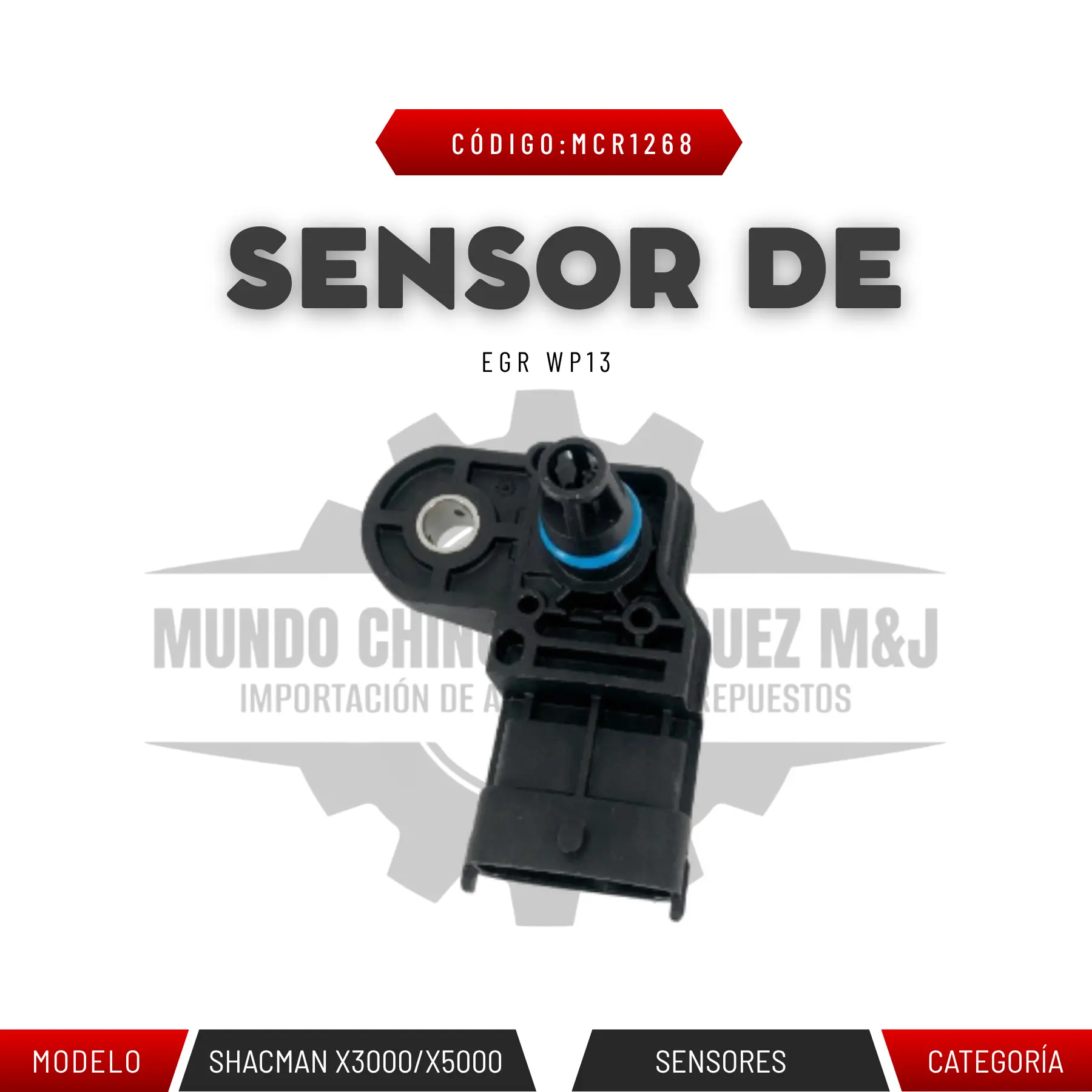 SENSOR DE EGR WP13