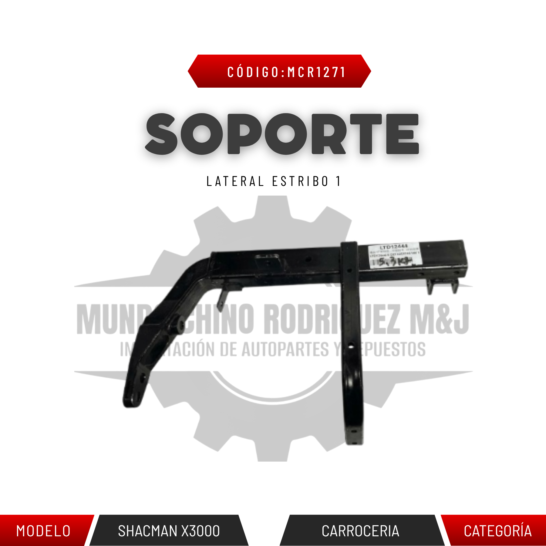 SOPORTE LATERAL DE ESTRIBO
