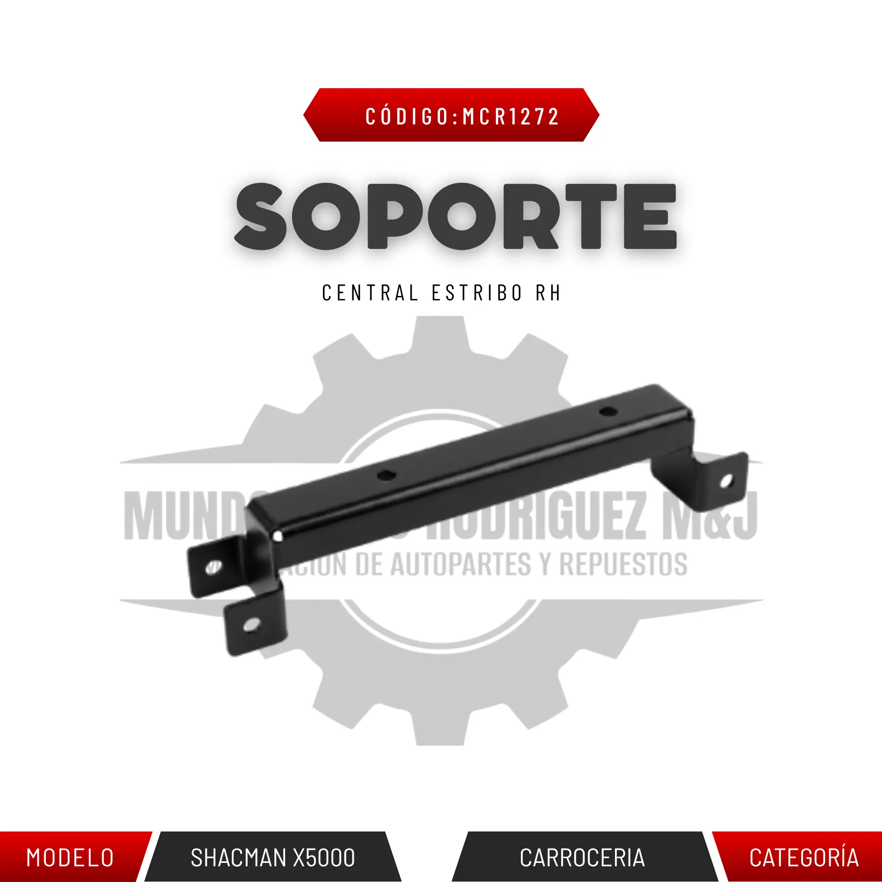 SOPORTE CENTRAL ESTRIBO