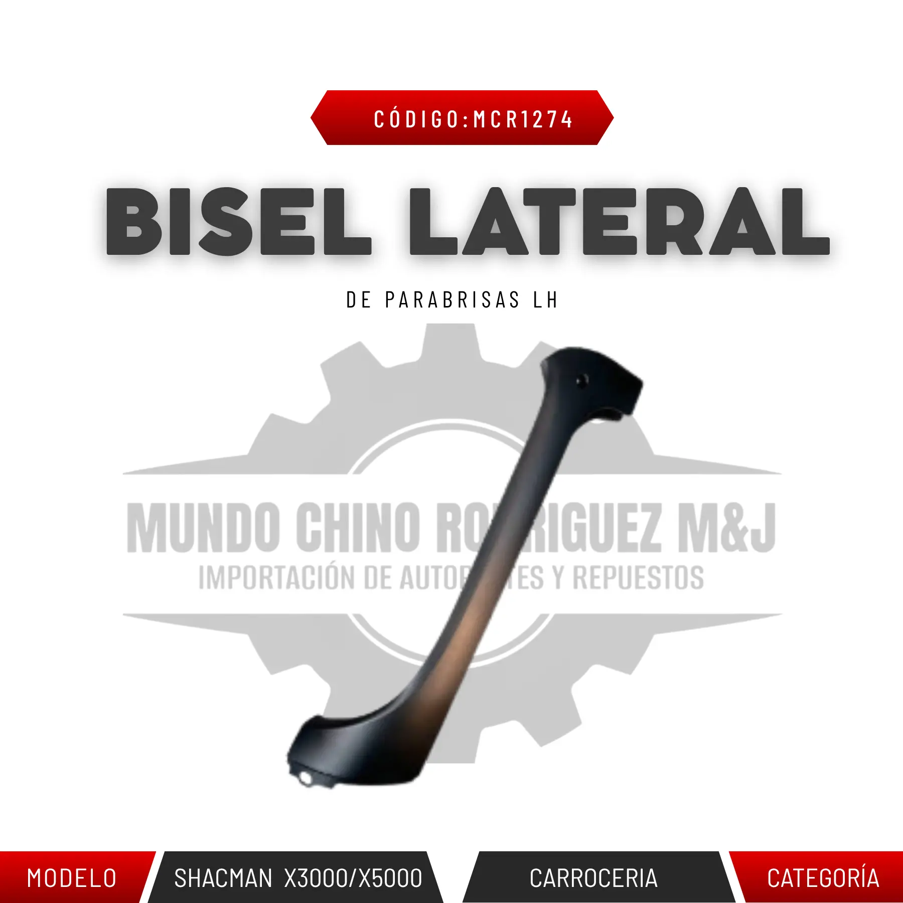 BISEL LATERAL DE ESTRIBO