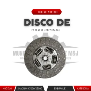 DISCO DE EMBRAGUE ( REFORZADO)