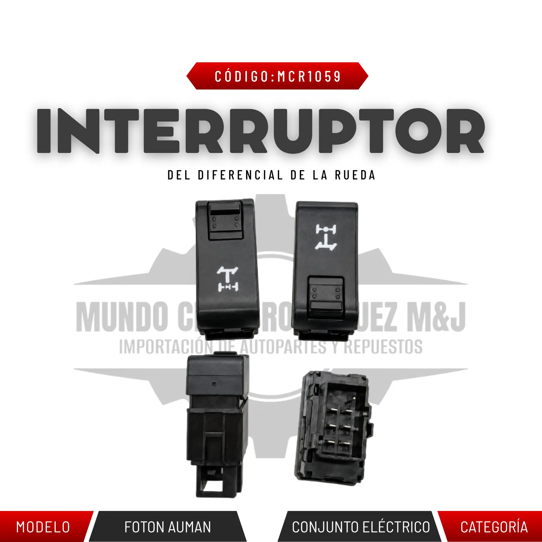 INTERRUPTOR DE DIFERENCIAL DE LA RUEDA