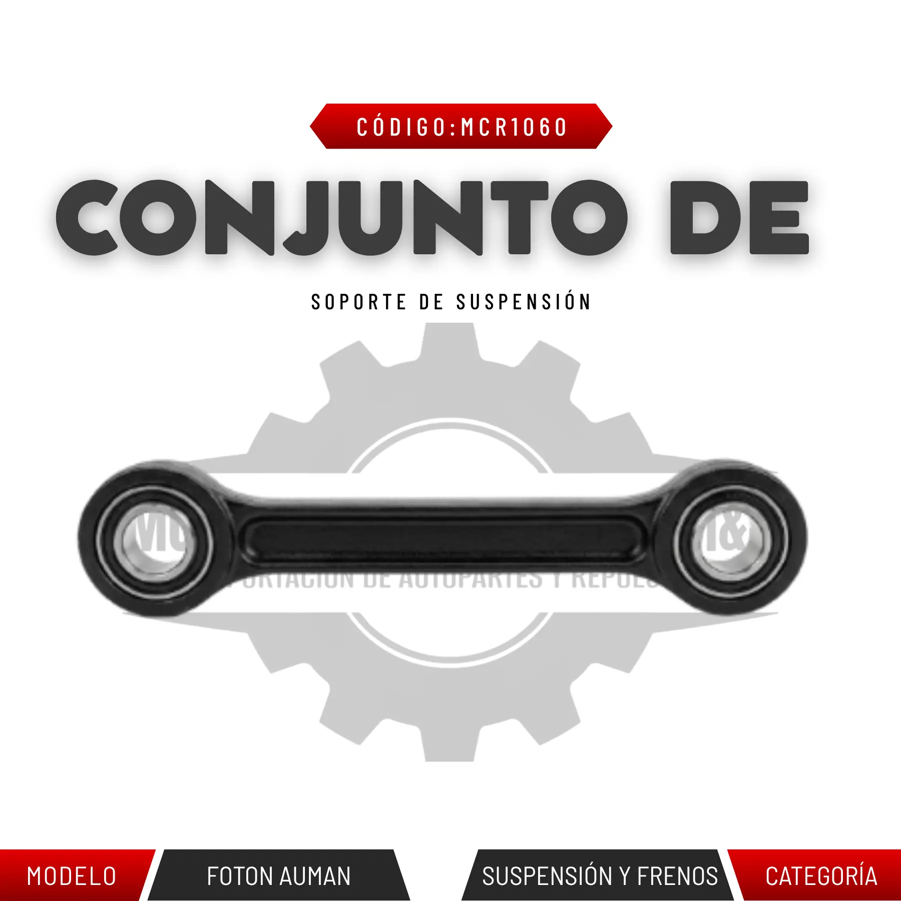 CONJUNTO DE SOPORTE DE SUSPENSIÓN