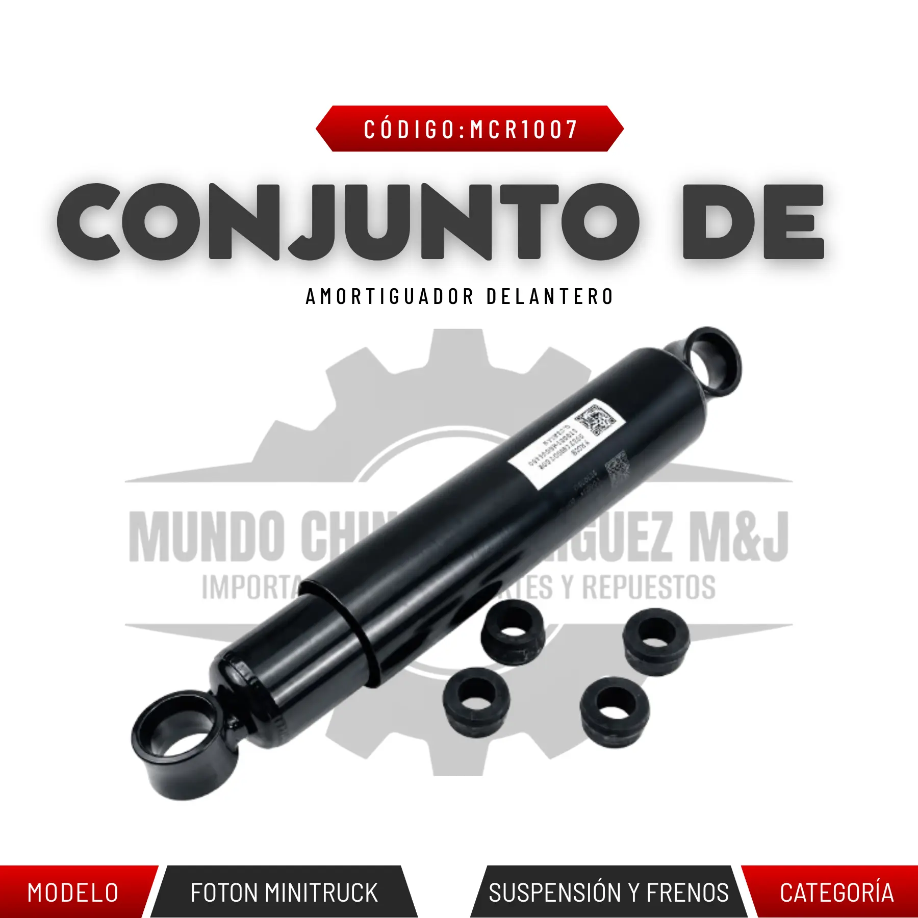 CONJUNTO DE AMORTIGUADOR DELANTERO