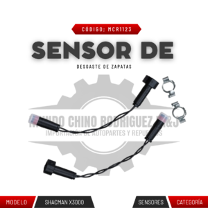 SENSOR DE DESGASTE DE ZAPATAS